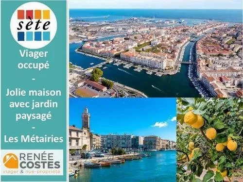 Viager occupé - F83-H82 ans - SETE (34200)