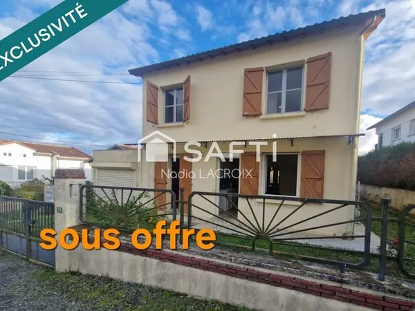 Maison 130 m², 4 chambres.