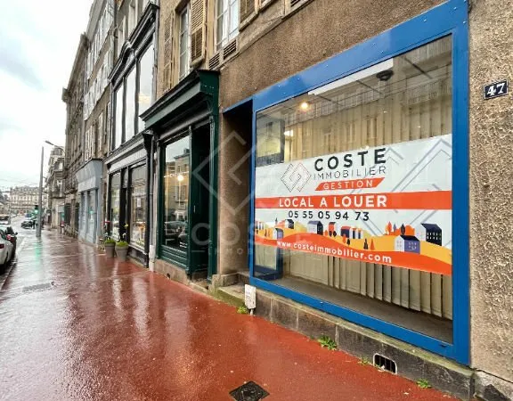 BOULEVARD CARNOT, Local commercial, Limoges 2 pièce(s) 40 m2