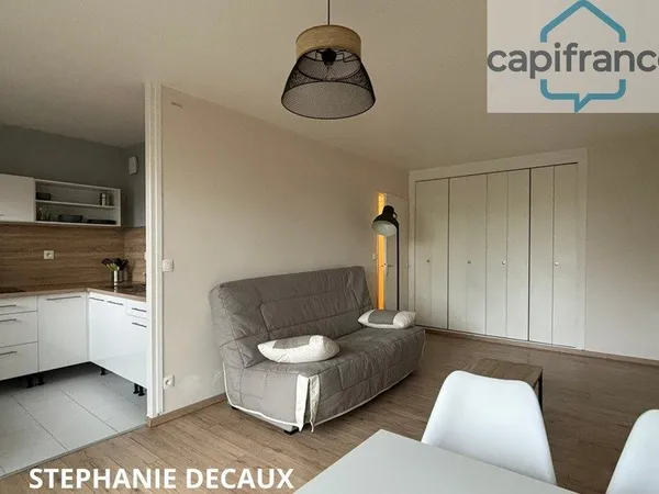 A VENDRE en exclusivité - T 1 - 31 m² - Balcon- 1 place Parking- Résidence sécurisée et calme - LOOS