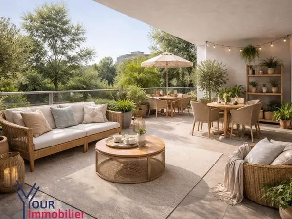 Appartement 2 pièces 45 m²