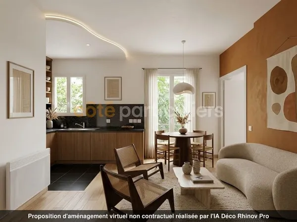 Appartement 2 pièces de 26 m² - Ivry-sur-Seine proche Paris 13e