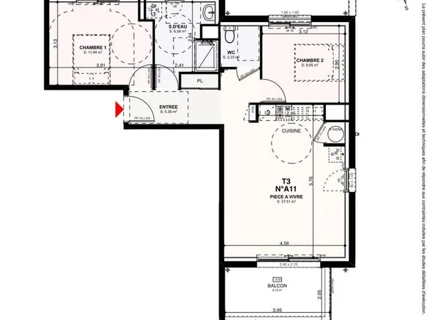 APPARTEMENT T3 NEUF A VENDRE SAINT POL DE LEON