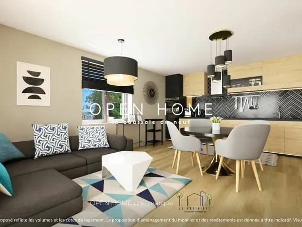 Appartement neuf 4 pièces 88 m2 Lipsheim