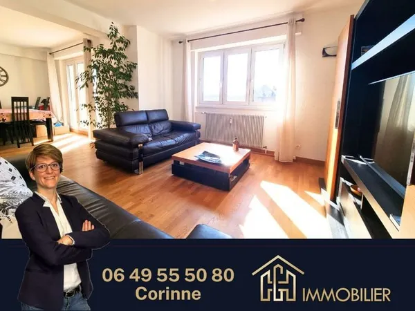 Grand appartement avec 3 pièces à vendre à Colmar (68)