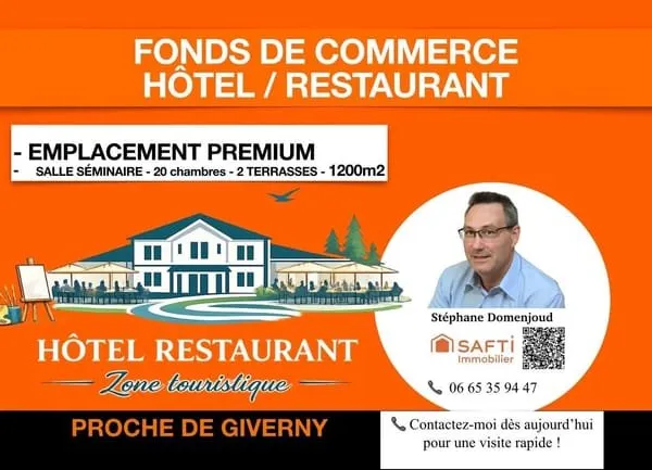 HÔTEL/RESTAURANT - ENVIRONNEMENT TOURISTIQUE PRISÉ