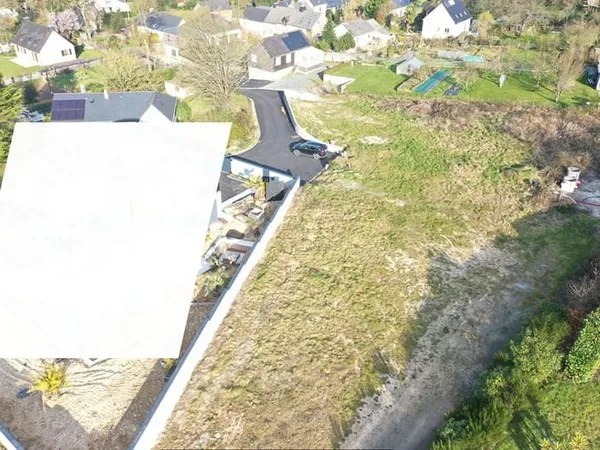 Terrain constructible Pont Réan 1169 m2