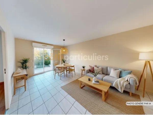 Bordeaux - T2 de 33 m² avec balcon et parking, boulevard Godard