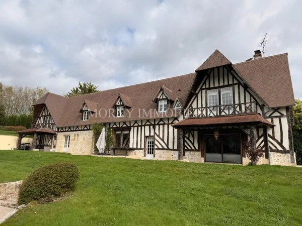 Vends maison de campagne - 294.9m² - 8 pièces, 6 chambres - Englesqueville-en-Auge 14800