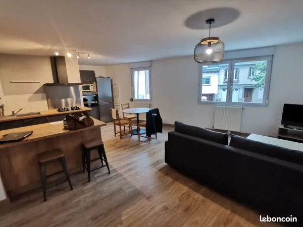 T3 meublé 81m² - Pradelle/Oradou - Parking sous-sol - Proche facs