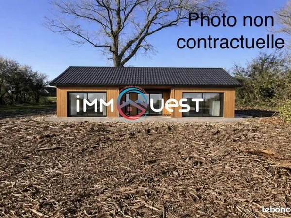 Terrain 1 070 m² Guemps