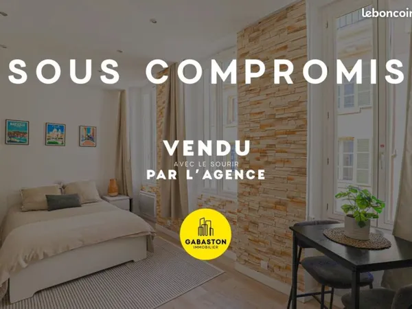 Studio 1 pièce 20 m²