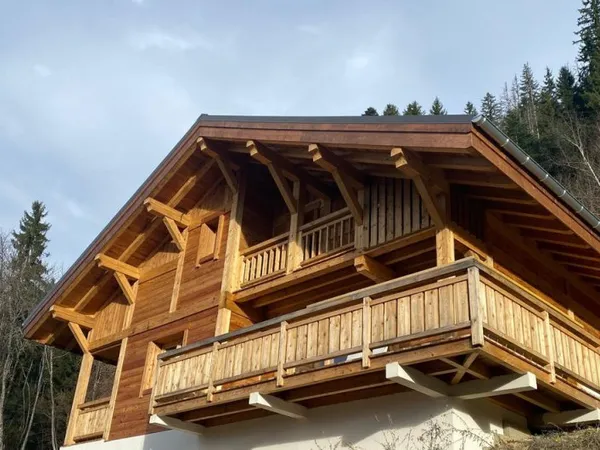 Sr Gervais les bains chalet T6 175 m2 vue sud 1.2 K€