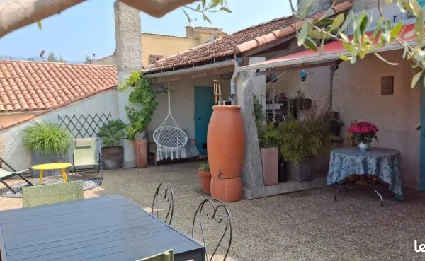 Jolie maison de village avec vue