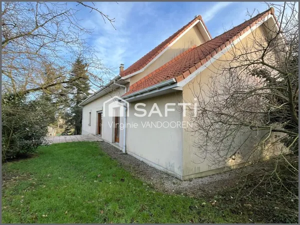 Maison de plain-pied 127 m² + grenier aménageable 100 m²