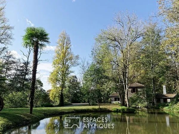 Ancien moulin dans un cadre naturel préservé