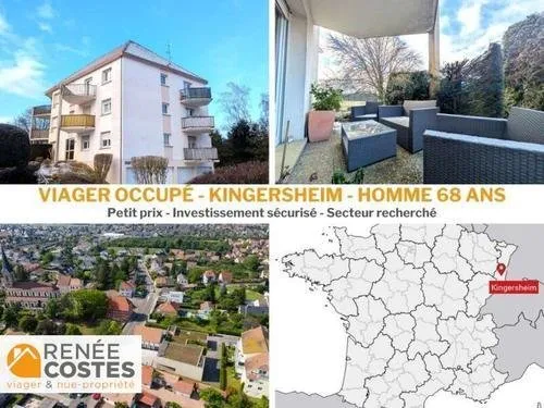 Viager occupé - H68 ans - KINGERSHEIM (68260)