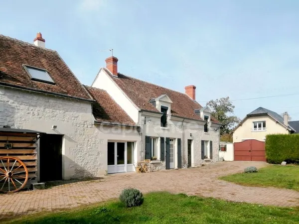 Noyers-sur-Cher (Loir-et-Cher), à vendre LONGERE familiale 11 pièces de 232 m²
