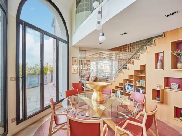 A vendre - Atelier d'artiste en duplex - 91 m² - Paris - 75014 - Mairie du 14e - Terrasse - Plein ci