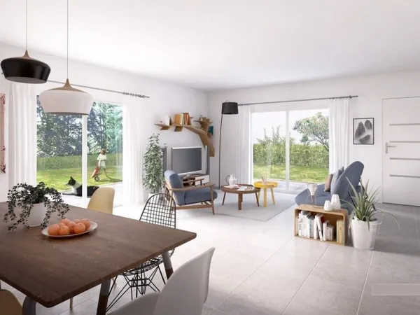 Magnifique rez de jardin, proche de la gare de la Barre Ormesson. Grand jardin de 45 m², exposition