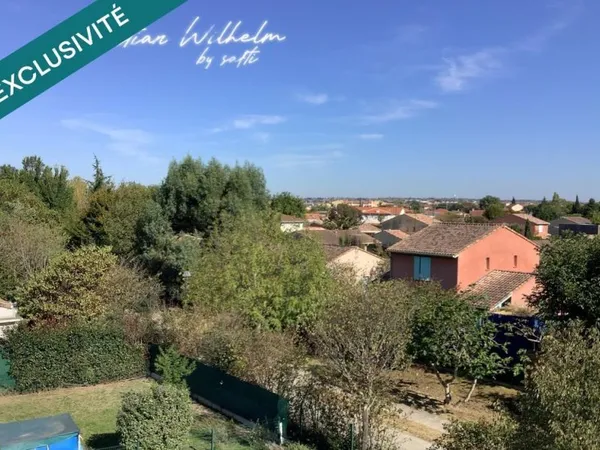 Exclu .Appartement T4 de 87m2 terrasse de 36m2