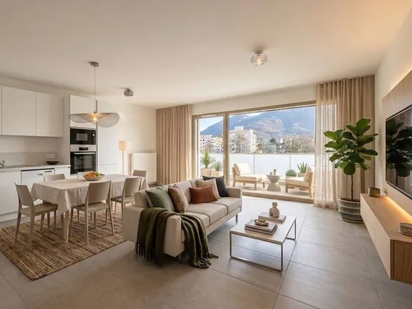 Appartement 3 pièces 63 m²
