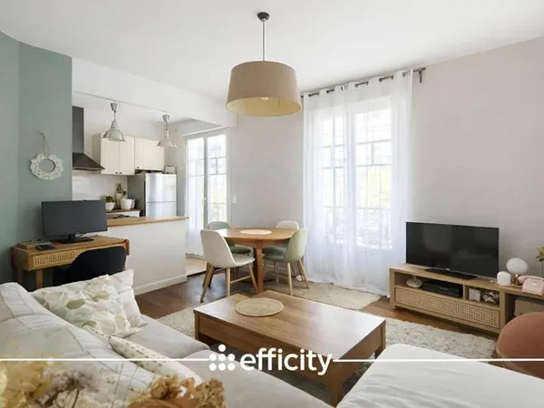 Appartement 3 pièces 61 m²