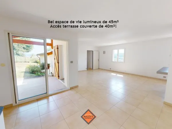 A Saisir! Bois D'oingt, Maison 130m² Hab. 85m² Garare Atelier Cave sur 753m² Terrain!