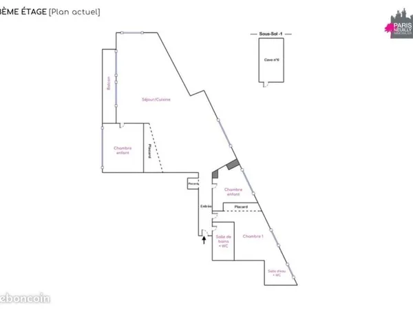 Appartement 4 pieces