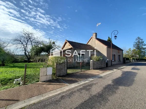 Maison de village T3, beau de potentiel, idéale pour projet de vie ou investissement serein !