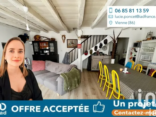 Maison 3 pièces 63 m²