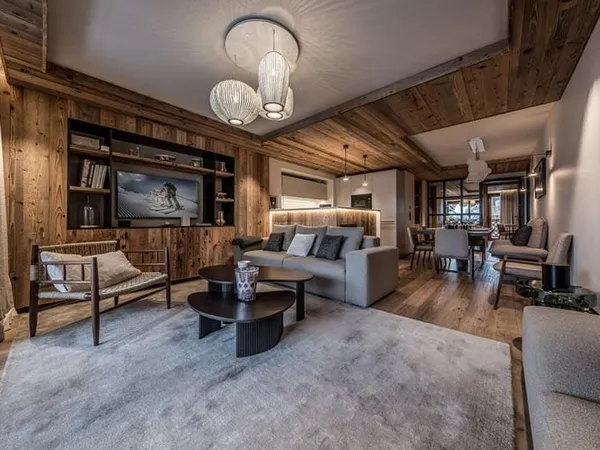 Belvédère, Appartement Skis Aux Pieds, Lignes Contemporaines