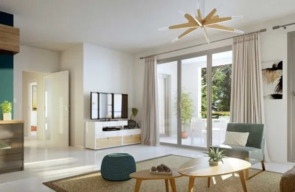 Appartement T3, Résidence Rive Gauche