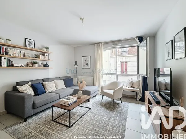 Appartement 2 pièces 38 m²