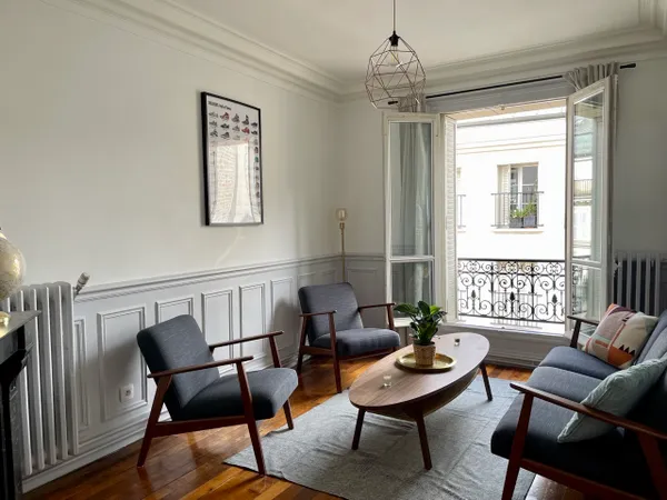 Loue appartement meublé 41m² - Batignolles - Paris 17ème