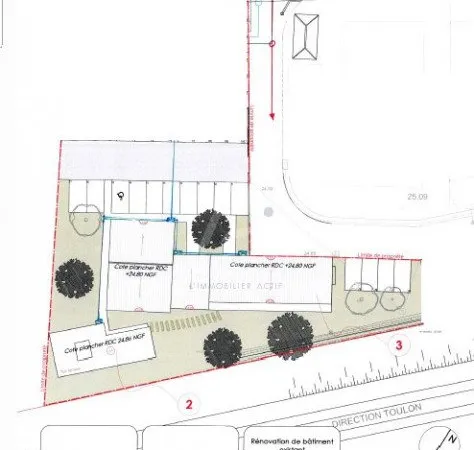 Ensemble immobilier 9 pièces 300 m²