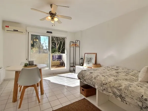 Studio Montpellier 26 m2 - Terrasse et parking