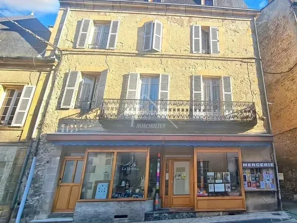 Immeuble avec bail commercial et locations saisonnières, BOURBON