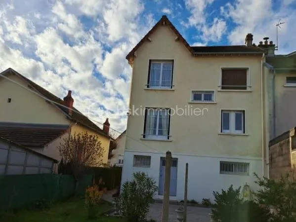 Maison 84m² 3 chambres + jardin de 330m² Bourges
