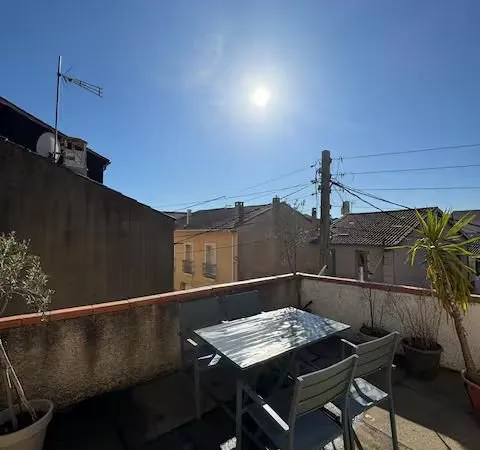 Superbe T3 Terrasse Centre Béziers - Colocation