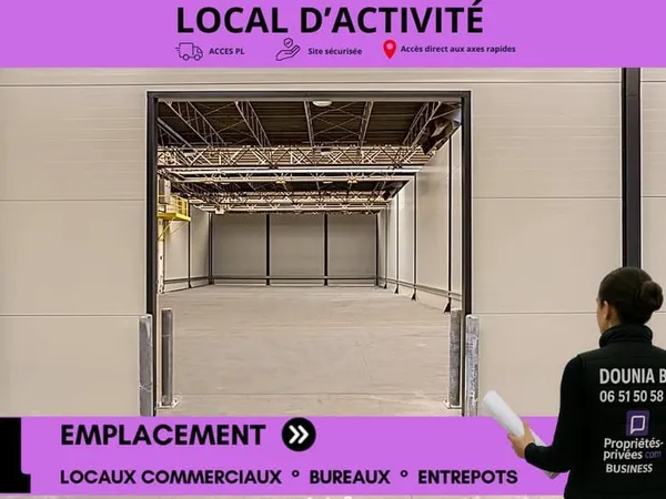 MONTATAIRE - Local d'activité, Entrepôt 480 m²