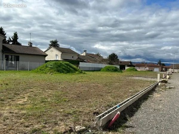 Terrain 408 m² Andrezieux Boutheon