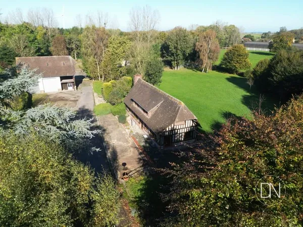Maison normande, avec dépendances, sur 11255 m2 de terrain,