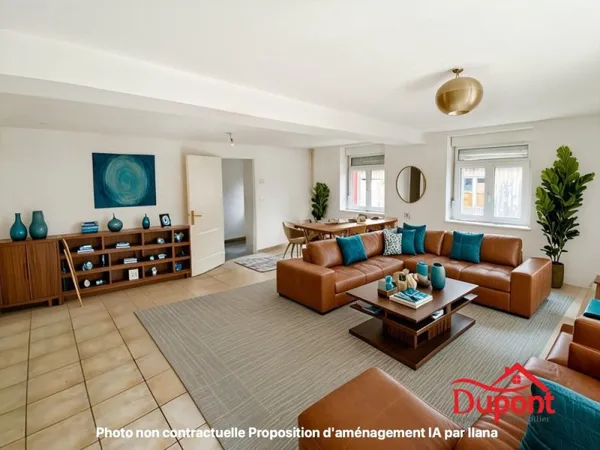 Maison de village individuelle avec courette à 59217 Boussière