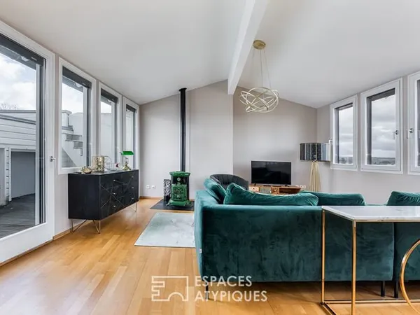 Penthouse avec terrasse panoramique dans le coeur historique