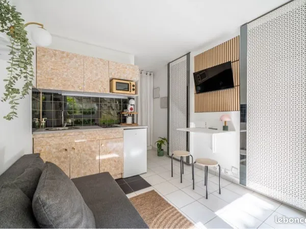 Studio à louer - meublé rénové et calme - Paris 14e Montsouris