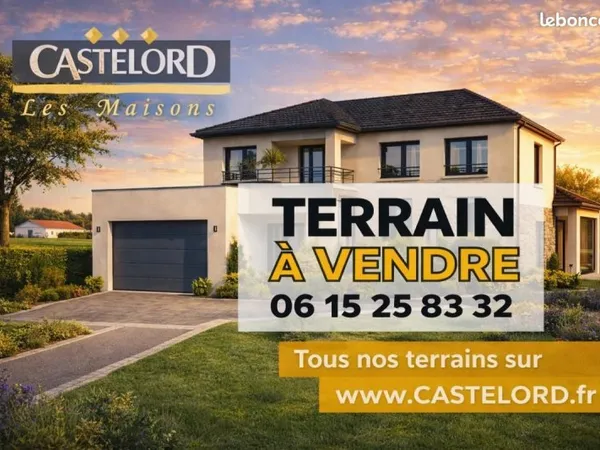 Terrain 1 259 m² Champagne Sur Oise