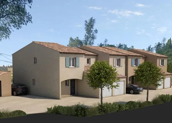 OPPORTUNITÉ PROMOTEUR / INVESTISSEUR : Le Muy (83490): Terrain avec permis pour 4 Maisons de 112m²