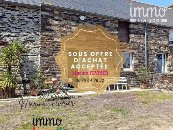 Charmante maison en pierre - 85 m² hab - 3 chambres - Dépendance