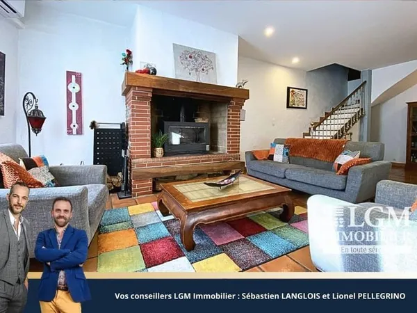 Villeneuve Tolosane, centre ville, Maison 6 pièces de 240m2